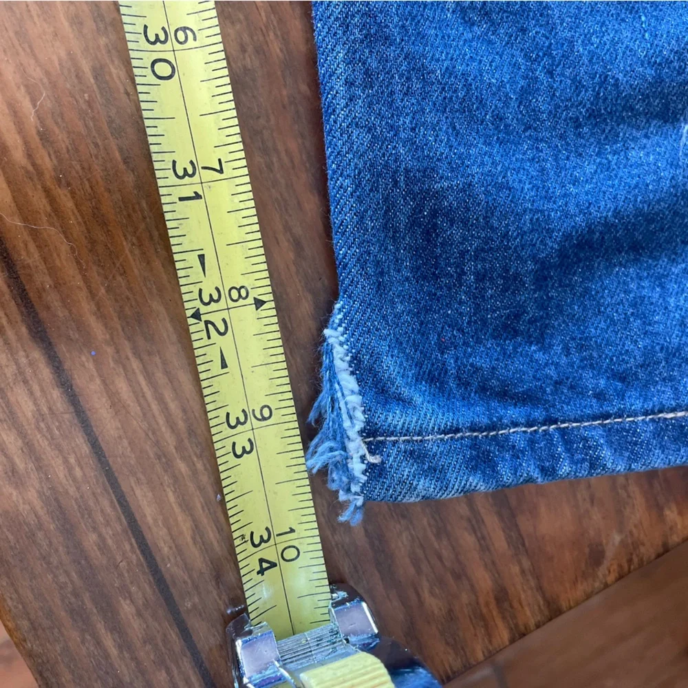 Carhartt Men's Blue Jeans 34x34 work casual utility durable comfort - Picture 8 of 8